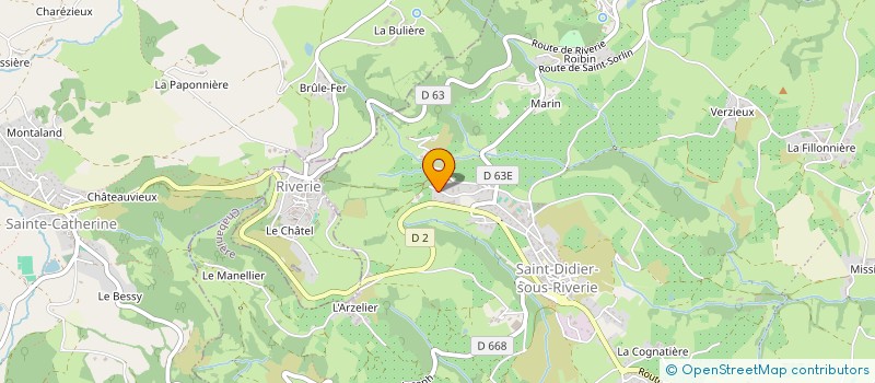 localisation de l'entreprise MONSIEUR FREDERIC ESCOFFIER  CHABANIERE