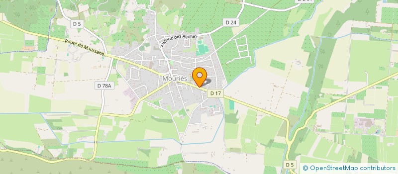 localisation de l'entreprise MONSIEUR FREDERIC EUGONE  MOURIES