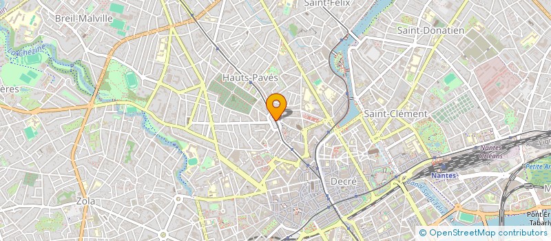 localisation de l'entreprise MONSIEUR FREDERIC EVEZARD à NANTES