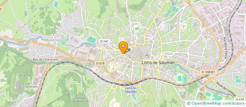 localisation de l'entreprise MONSIEUR FREDERIC FABIANO à LONS-LE-SAUNIER