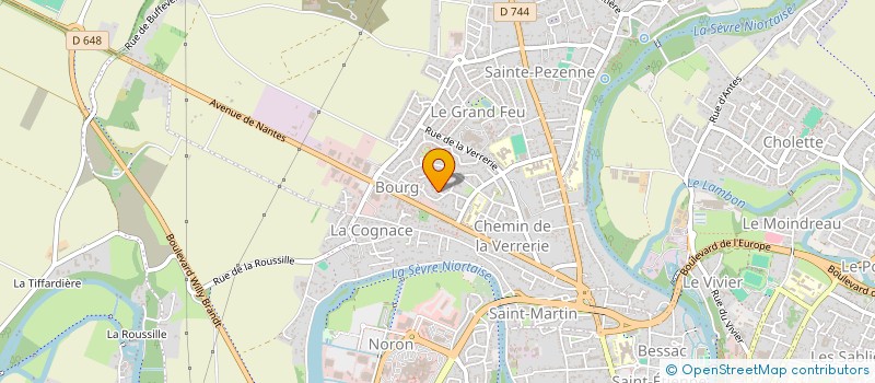 localisation de l'entreprise MONSIEUR FREDERIC FABRI à NIORT
