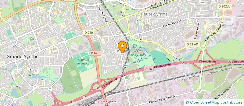 localisation de l'entreprise MONSIEUR FREDERIC FACON  DUNKERQUE