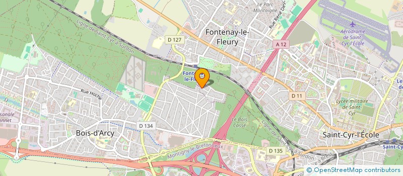 localisation de l'entreprise MONSIEUR FREDERIC FAIVE à FONTENAY-LE-FLEURY
