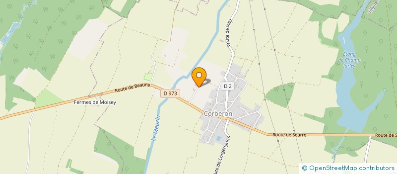 localisation de l'entreprise MONSIEUR FREDERIC FAIVRE  CORBERON