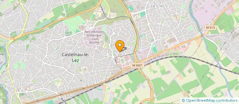 localisation de l'entreprise MONSIEUR FREDERIC FAIVRE  CASTELNAU-LE-LEZ