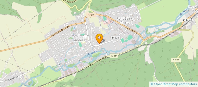 localisation de l'entreprise MONSIEUR FREDERIC FALBO  ROMILLY-SUR-ANDELLE