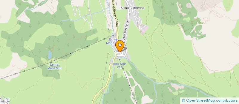 localisation de l'entreprise MONSIEUR FREDERIC FALQUE  VARS