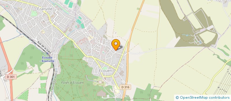 localisation de l'entreprise MONSIEUR FREDERIC FARID ISSOLAH  ECOUEN