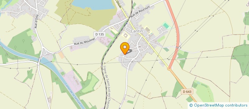localisation de l'entreprise MONSIEUR FREDERIC FARINE  CANTIN