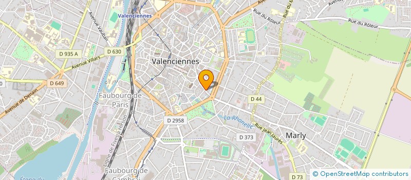 localisation de l'entreprise MONSIEUR FREDERIC FARRET à VALENCIENNES