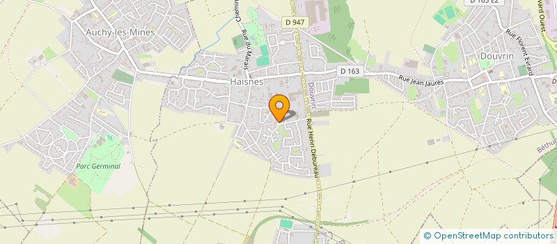 localisation de l'entreprise MONSIEUR FREDERIC FASQUEL  HAISNES