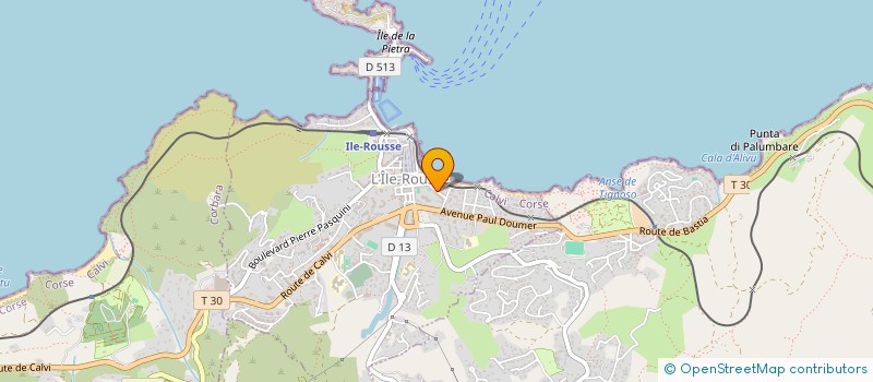 localisation de l'entreprise MONSIEUR FREDERIC FASSA à L'ILE ROUSSE