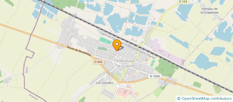 localisation de l'entreprise MONSIEUR FREDERIC FASSIER à VILLENEUVE-LA-GUYARD