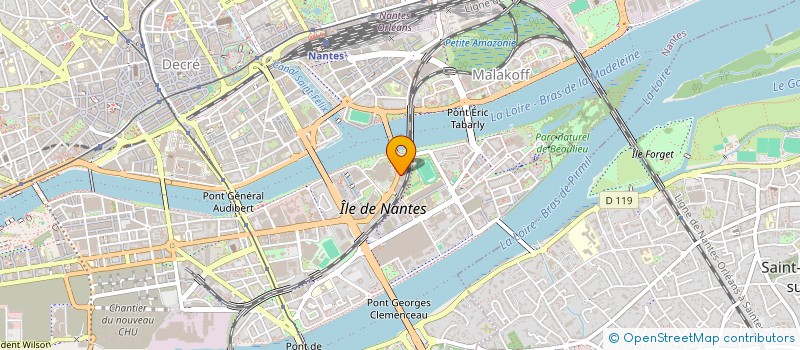 localisation de l'entreprise MONSIEUR FREDERIC FAUTRARD  NANTES