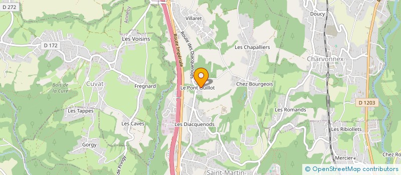 localisation de l'entreprise MONSIEUR FREDERIC FAVIER  FILLIERE