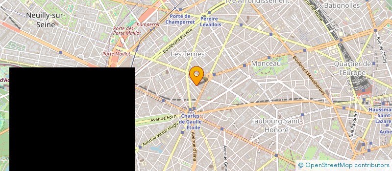 localisation de l'entreprise MONSIEUR FREDERIC FAYE  PARIS