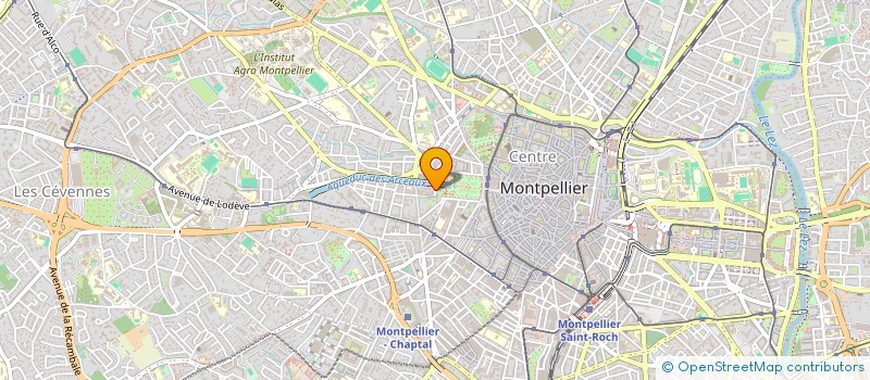 localisation de l'entreprise MONSIEUR FREDERIC FELKAOUI à MONTPELLIER