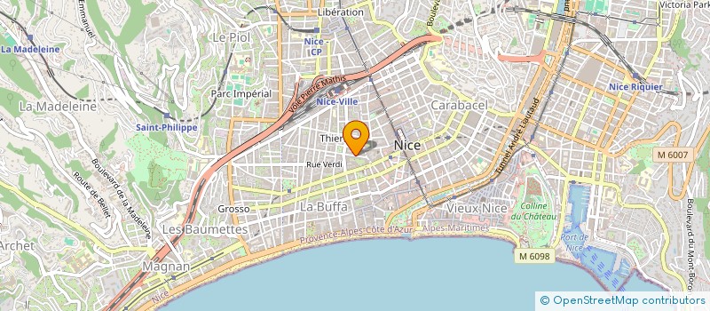 localisation de l'entreprise MONSIEUR FREDERIC FERAL à NICE