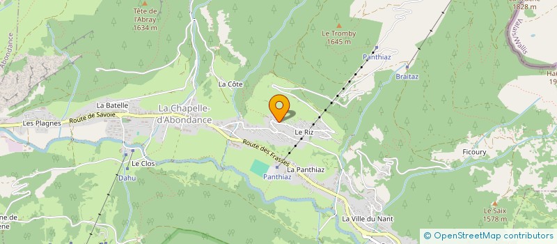 localisation de l'entreprise MONSIEUR FREDERIC FERNANDES  VACHERESSE