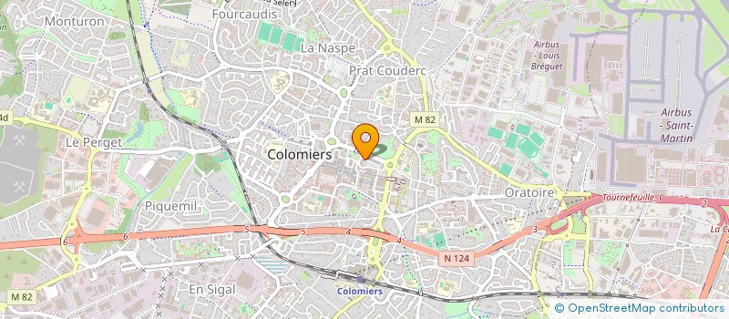 localisation de l'entreprise MONSIEUR FREDERIC FERNANDES à COLOMIERS