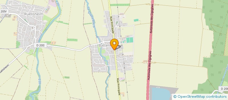 localisation de l'entreprise MONSIEUR FREDERIC FERRACIN  BALDERSHEIM