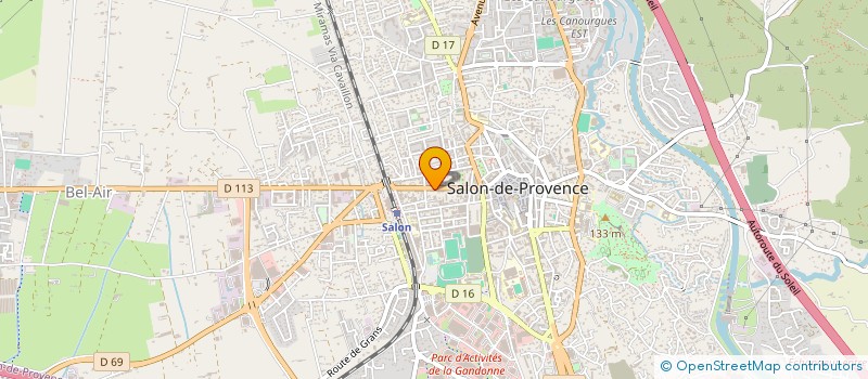 localisation de l'entreprise MONSIEUR FREDERIC FERRARO  SALON-DE-PROVENCE