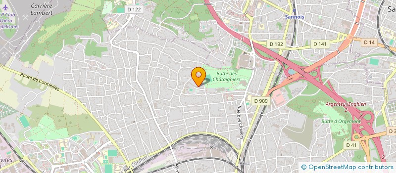 localisation de l'entreprise MONSIEUR FREDERIC FERREIRA  ARGENTEUIL