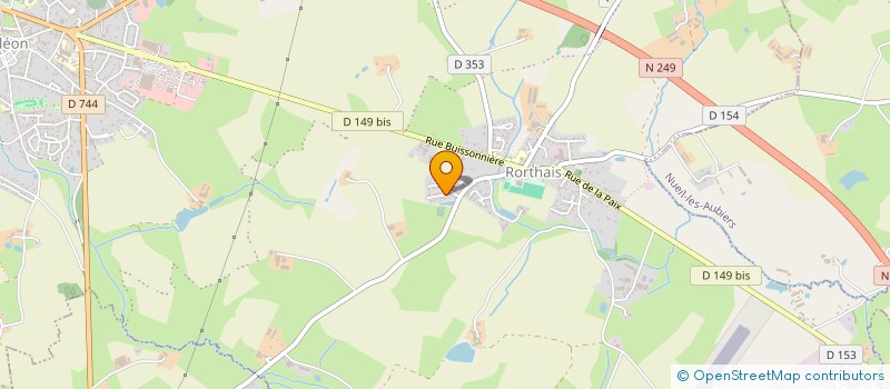 localisation de l'entreprise MONSIEUR FREDERIC FERREIRA-DENIS  MAULEON