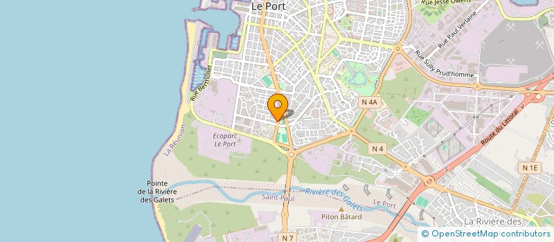 localisation de l'entreprise MONSIEUR FREDERIC FERRIER à LE PORT