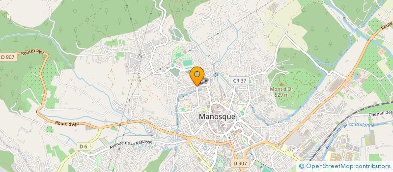 localisation de l'entreprise MONSIEUR FREDERIC FERRIER à MANOSQUE