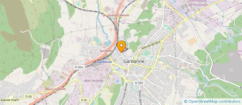 localisation de l'entreprise MONSIEUR FREDERIC FESTA à GARDANNE