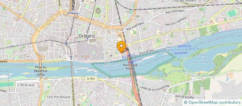 localisation de l'entreprise MONSIEUR FREDERIC FEUILLET à ORLEANS