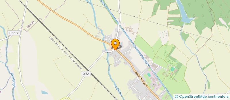 localisation de l'entreprise MONSIEUR FREDERIC FEVRE  BRAZEY-EN-PLAINE