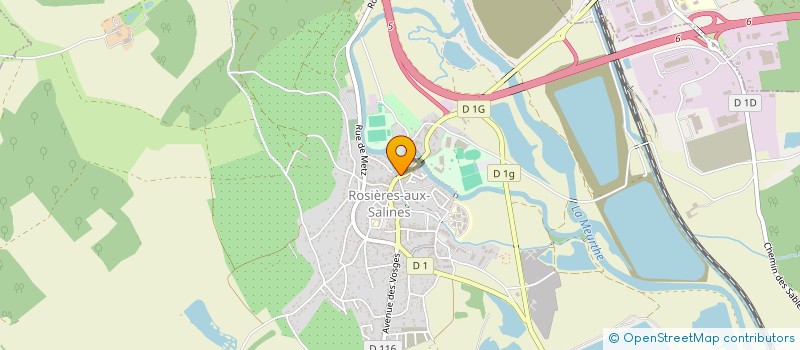 localisation de l'entreprise MONSIEUR FREDERIC FEVRIER  ROSIERES-AUX-SALINES