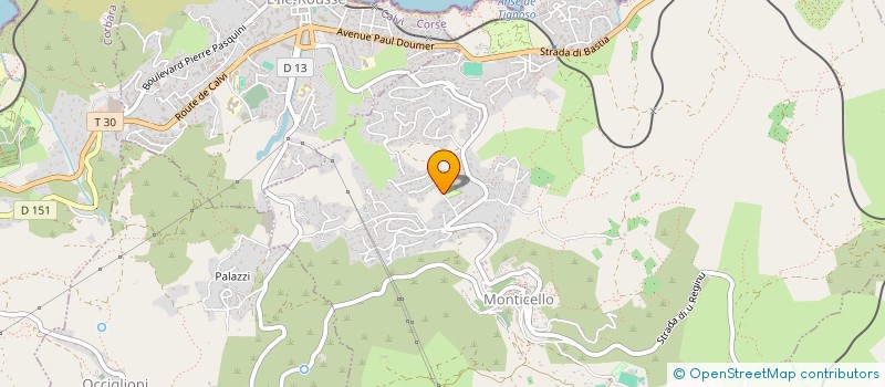 localisation de l'entreprise MONSIEUR FREDERIC FICI  MONTICELLO