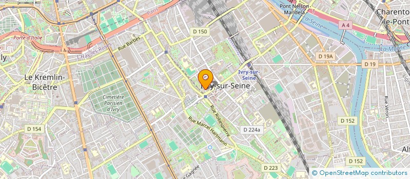 localisation de l'entreprise MONSIEUR FREDERIC FIKET à IVRY-SUR-SEINE