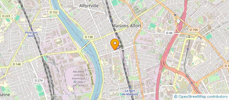 localisation de l'entreprise MONSIEUR FREDERIC FILEAUX à ALFORTVILLE