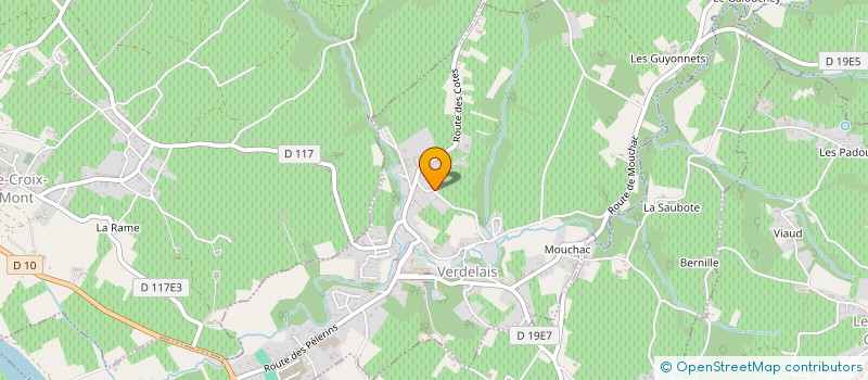 localisation de l'entreprise MONSIEUR FREDERIC FILIE  VERDELAIS