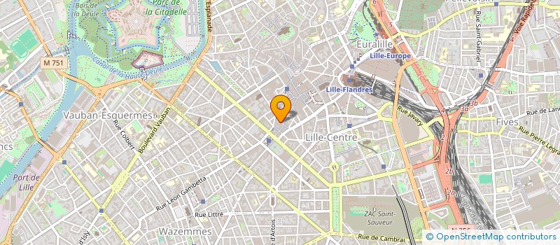 localisation de l'entreprise MONSIEUR FREDERIC FISCHER à LILLE