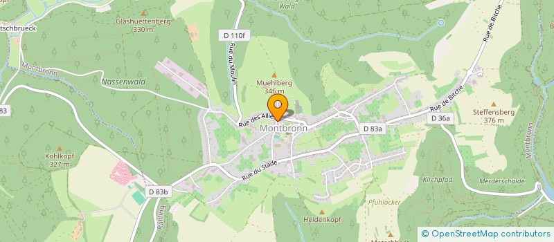 localisation de l'entreprise MONSIEUR FREDERIC FISCHER  MONTBRONN