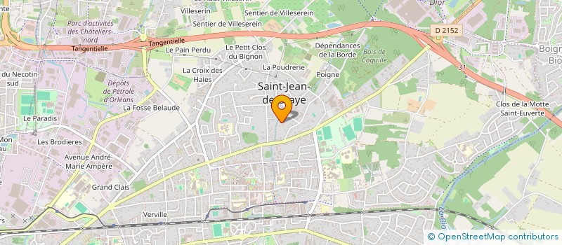 localisation de l'entreprise MONSIEUR FREDERIC FLEURY  SAINT-JEAN-DE-BRAYE