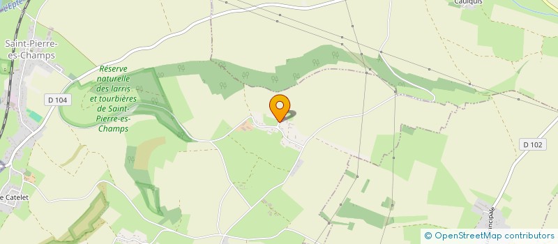 localisation de l'entreprise MONSIEUR FREDERIC FLORENTIN  ST GERMER DE FLY