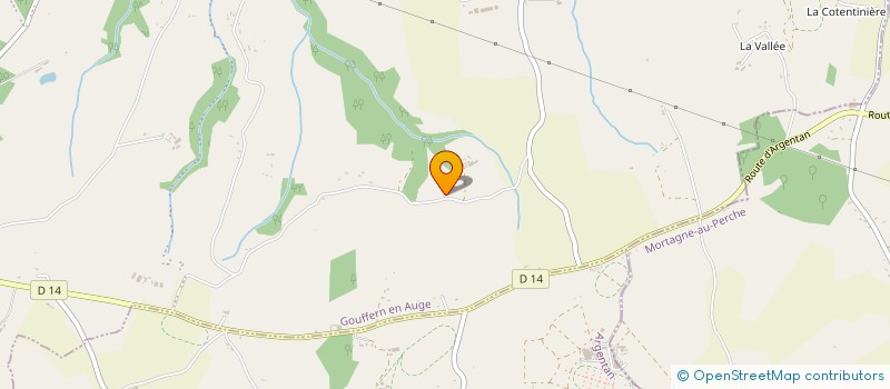 localisation de l'entreprise MONSIEUR FREDERIC FLORENZA à GOUFFERN EN AUGE