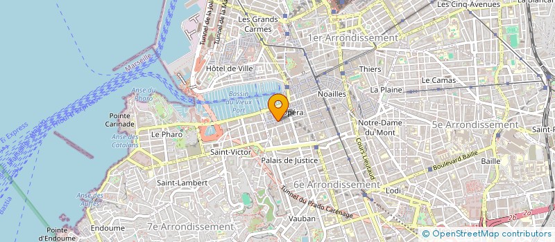 localisation de l'entreprise MONSIEUR FREDERIC FLOSI à MARSEILLE