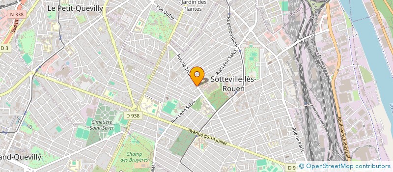 localisation de l'entreprise MONSIEUR FREDERIC FOLLIET  SOTTEVILLE-LES-ROUEN