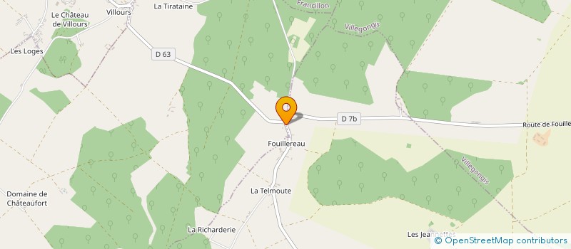 localisation de l'entreprise MONSIEUR FREDERIC FORGET à SAINT-LACTENCIN