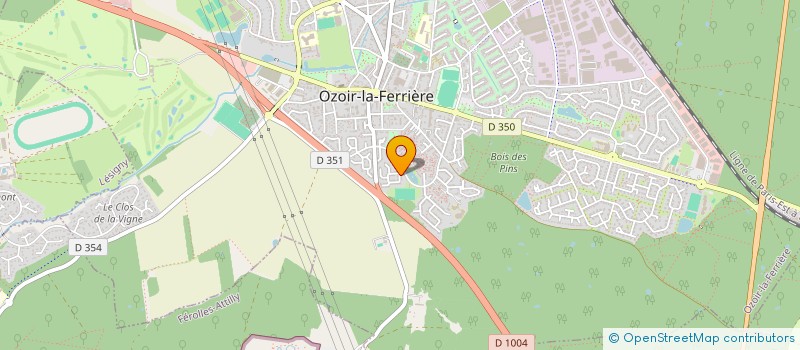 localisation de l'entreprise MONSIEUR FREDERIC FORLINI à OZOIR-LA-FERRIERE