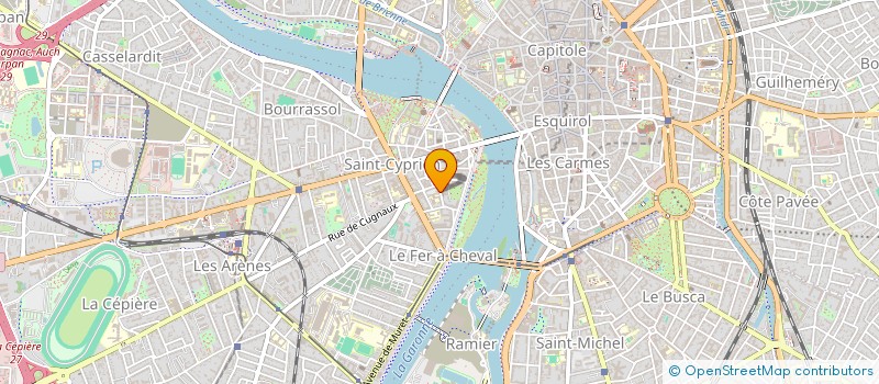 localisation de l'entreprise MONSIEUR FREDERIC FOSSAT à TOULOUSE