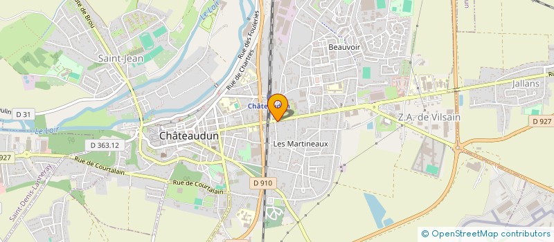 localisation de l'entreprise MONSIEUR FREDERIC FOUCAULT à CHATEAUDUN