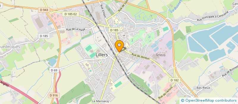 localisation de l'entreprise MONSIEUR FREDERIC FOULON  LILLERS